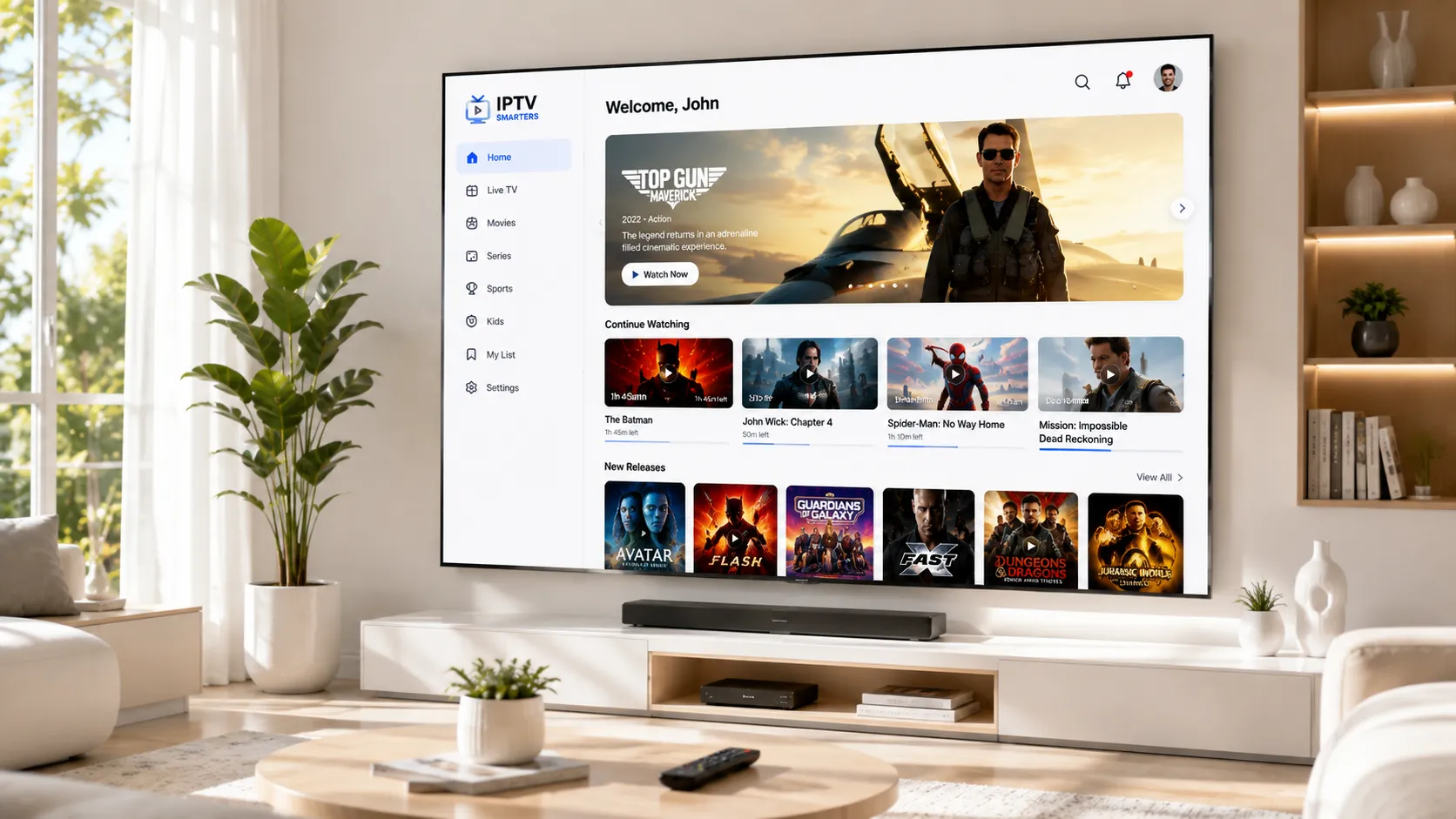 IPTV setup on Fire TV Stick